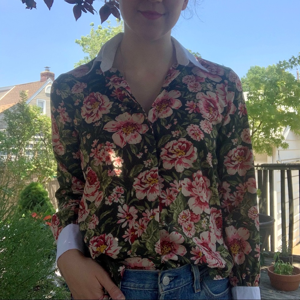 Zara Floral Blouse